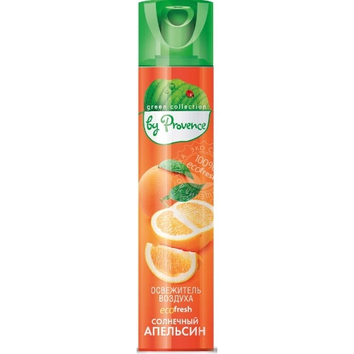 Освежитель воздуха "Зеленая коллекция" Provence солнечный апельсин 300мл спрей