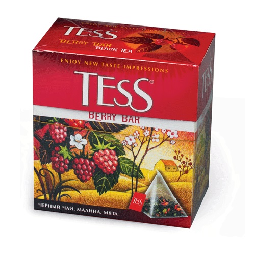 Чай "Tess" (Тесс) Berry Bar чёрный