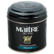 Чай "Maitre" (Мэтр) зеленый Наполеон листовой 100г ж/б
