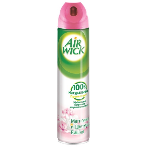 Освежитель воздуха "Airwick" (Аирвик) магнолия и цветущая вишня 240мл аэрозоль