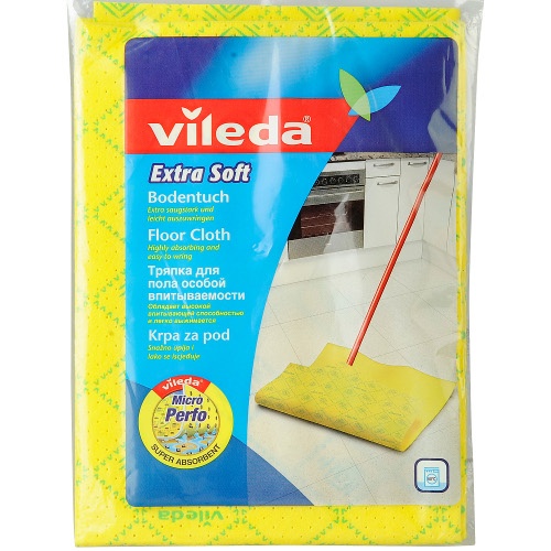 Тряпка (салфетка) для пола "Vileda" (Виледа) 59х50см особой впитываемости