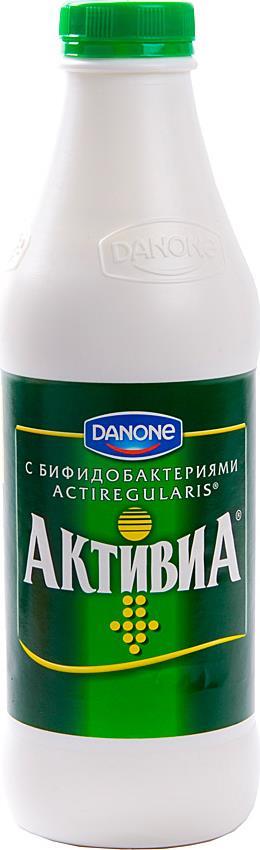 Йогурт Danone Aktivia питьевой натуральный обогащенный бифидобактериями