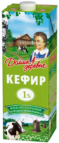 Кефир Домик в Деревне 1%
