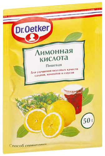 Кислота Dr.Oetker лимонная