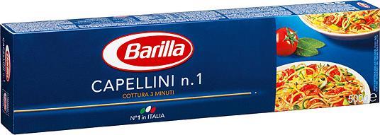 Макароны Barilla № 1 Capellini