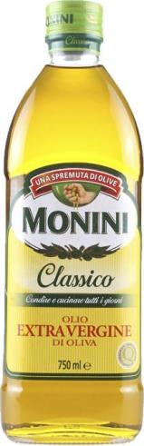 Масло оливковое Monini Classico Extra Virgin нефильтрованное