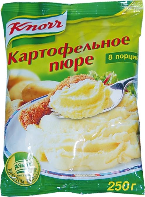 Пюре Knorr картофельное