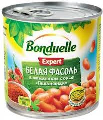 Фасоль Bonduelle белая в томатном соусе Пикантная