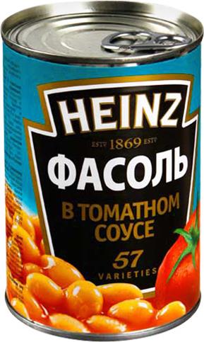 Фасоль Heinz белая в томатном соусе