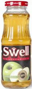 Сок Swell яблочный осветленный