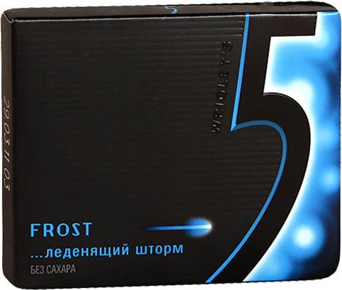 Жевательная резинка Wrigley's 5 Frost