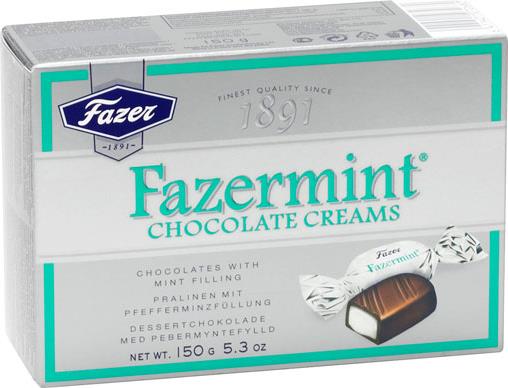 Шоколадные конфеты Fazer Fazermint