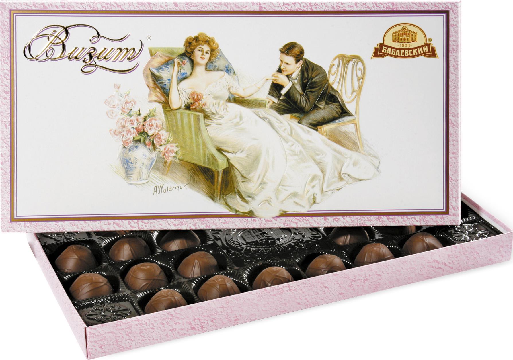 Шоколадные конфеты Бабаевские Визит