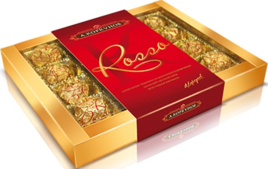 Шоколадные конфеты А. Коркунов Rosso