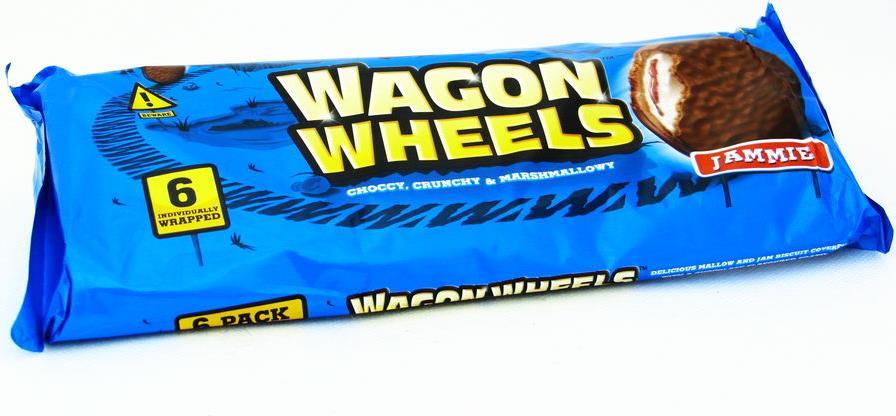 Печенье Wagon Wheels с джемом