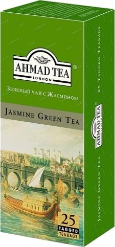 Чай Ahmad Tea зеленый с жасмином
