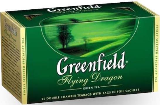 Чай Greenfield Летающий Дракон зеленый