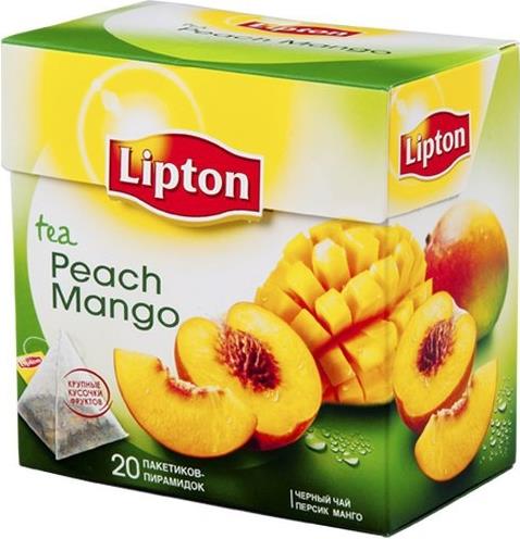 Чай Lipton персик с манго