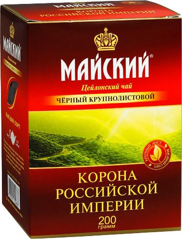 Чай Майский Корона Российской Империи черный