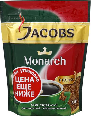 Кофе Jacobs Monarch Intense пакет