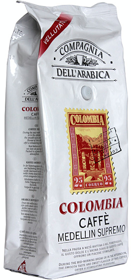 Кофе Dell'Arabica Colombia зерно