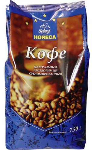 Кофе Horeca Select растворимый сублимированный