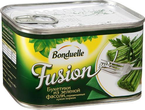 Фасоль Bunduelle Fusion зеленая букетики