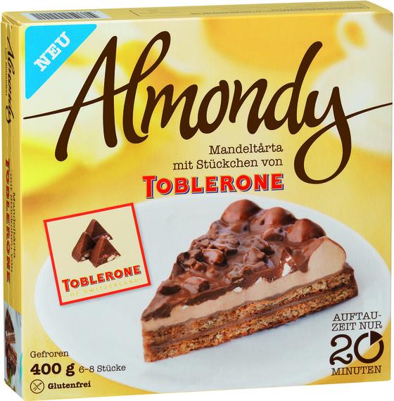 Торт Almondy Toblerone миндальный
