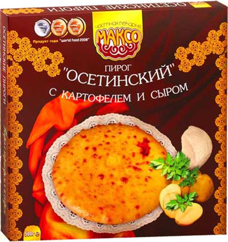 Пирог Максо Осетинский с картофелем и сыром