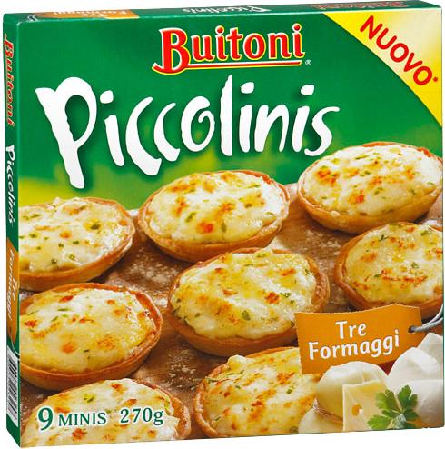 Пицца Buitoni Piccolinis Три Сыра