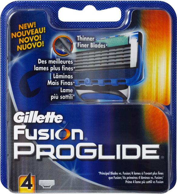 Кассеты Gillette Fusion Proglide для бритвенного станка
