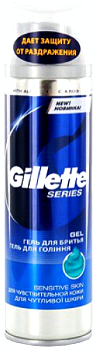 Гель Gillette для бритья для чувствительной кожи