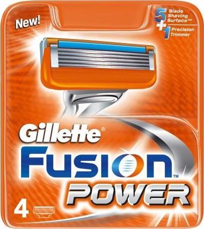 Кассеты Gillette Fusion Power для бритвенного станка