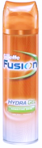 Гель Gillette Fusion Power для бритья для чувствительной кожи