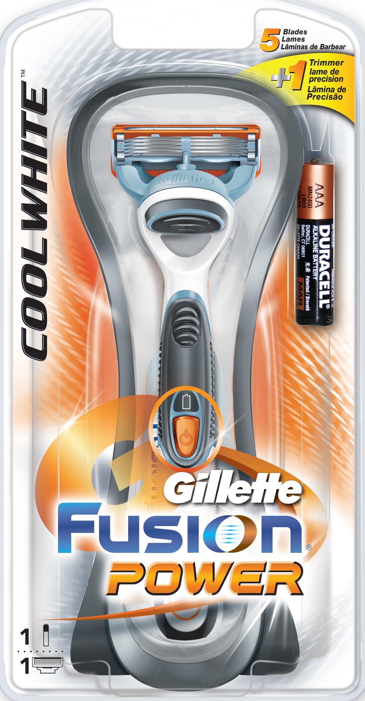 Станок Gillette Fusion Power для бритья