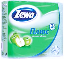Туалетная бумага Zewa Яблоко Plus