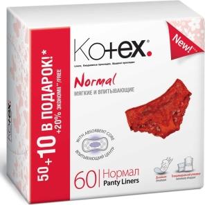Прокладки Kotex Normal ежедневные