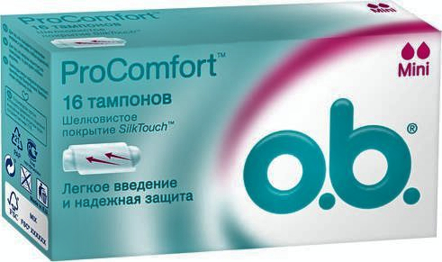 Тампоны O.b. Pro Comfort Mini