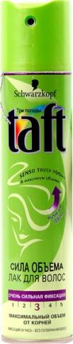 Лак Taft для волос Ultra с нейтральным запахом сила объема очень сильная фиксация