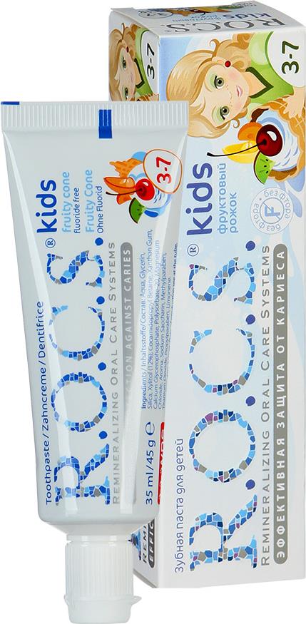 Зубная паста R.O.C.S. Kids Фруктовый Рожок для детей