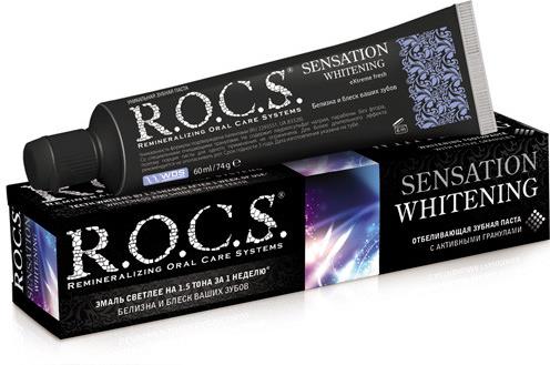 Зубная паста R.O.C.S. Sensation Whitening