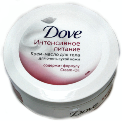 Крем-масло Dove Интенсивное Питание для очень сухой кожи