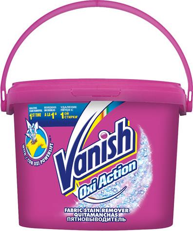 Пятновыводитель Vanish Oxi Action для тканей порошкообразный