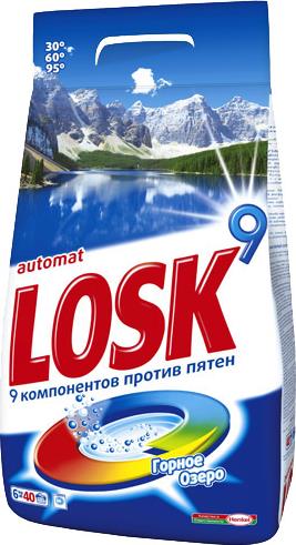 Стиральный порошок Losk 9 Горное Озеро автомат