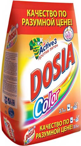 Стиральный порошок Dosia Active 3 Color против пятен