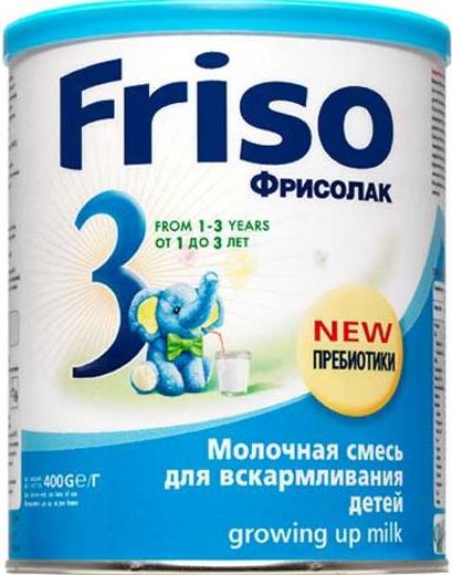 Заменитель материнского молока Фрисолак 3 с 1 до 3 лет