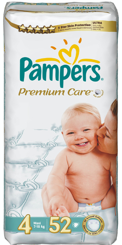 Подгузники Pampers Premium Care 4 Maxi 7-14 кг