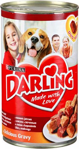 Корм для собак Darling мясо