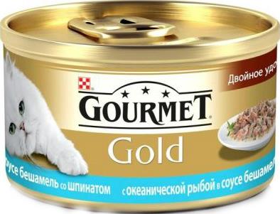 Корм для кошек Gourmet Gold океаническая рыба