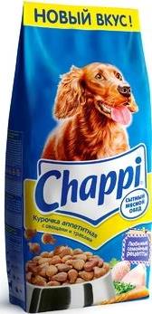 Корм для собак Chappi Аппетитная Курочка сухой
